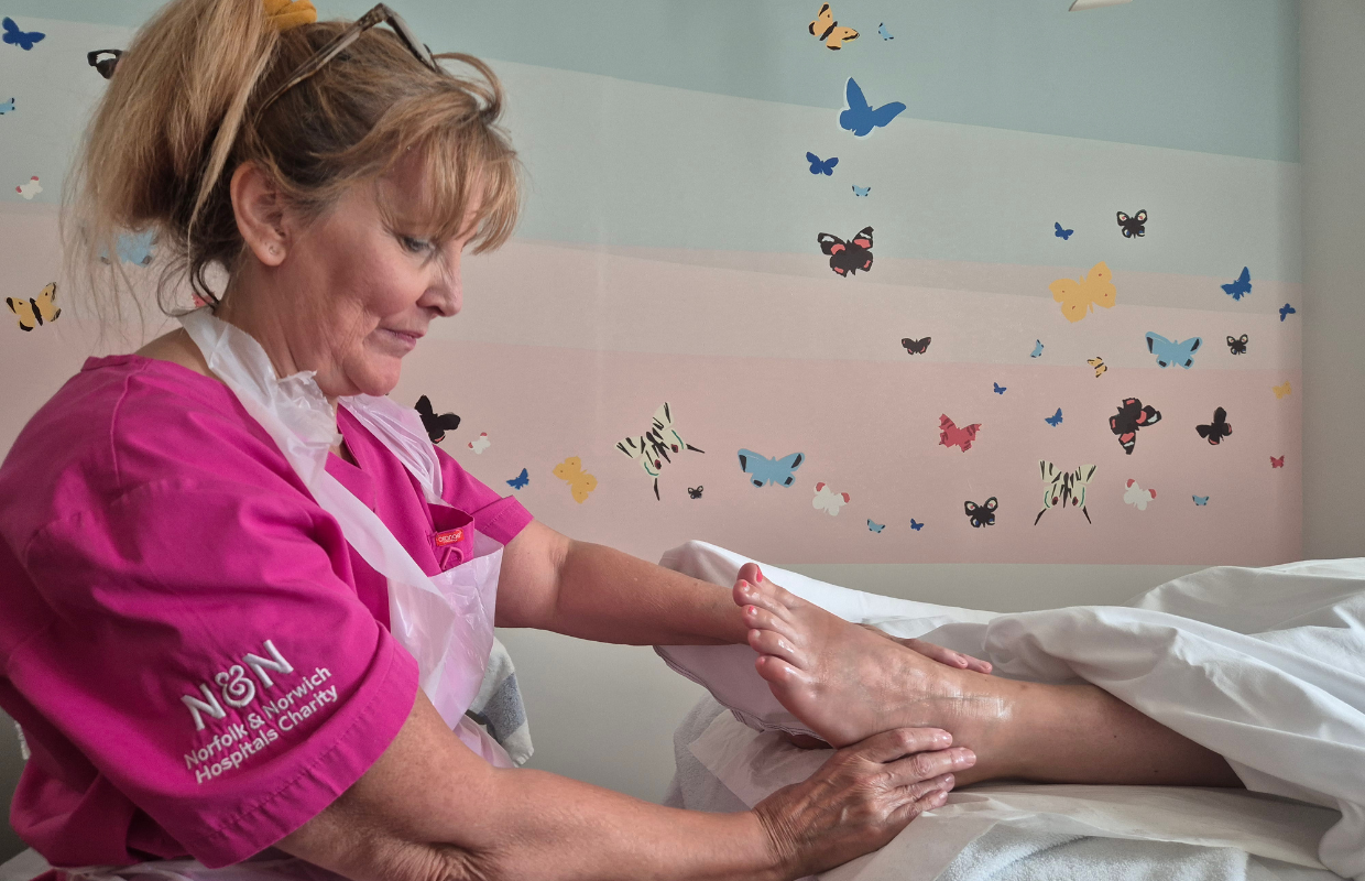 Complementary Therapy at Priscilla Bacon Lodge