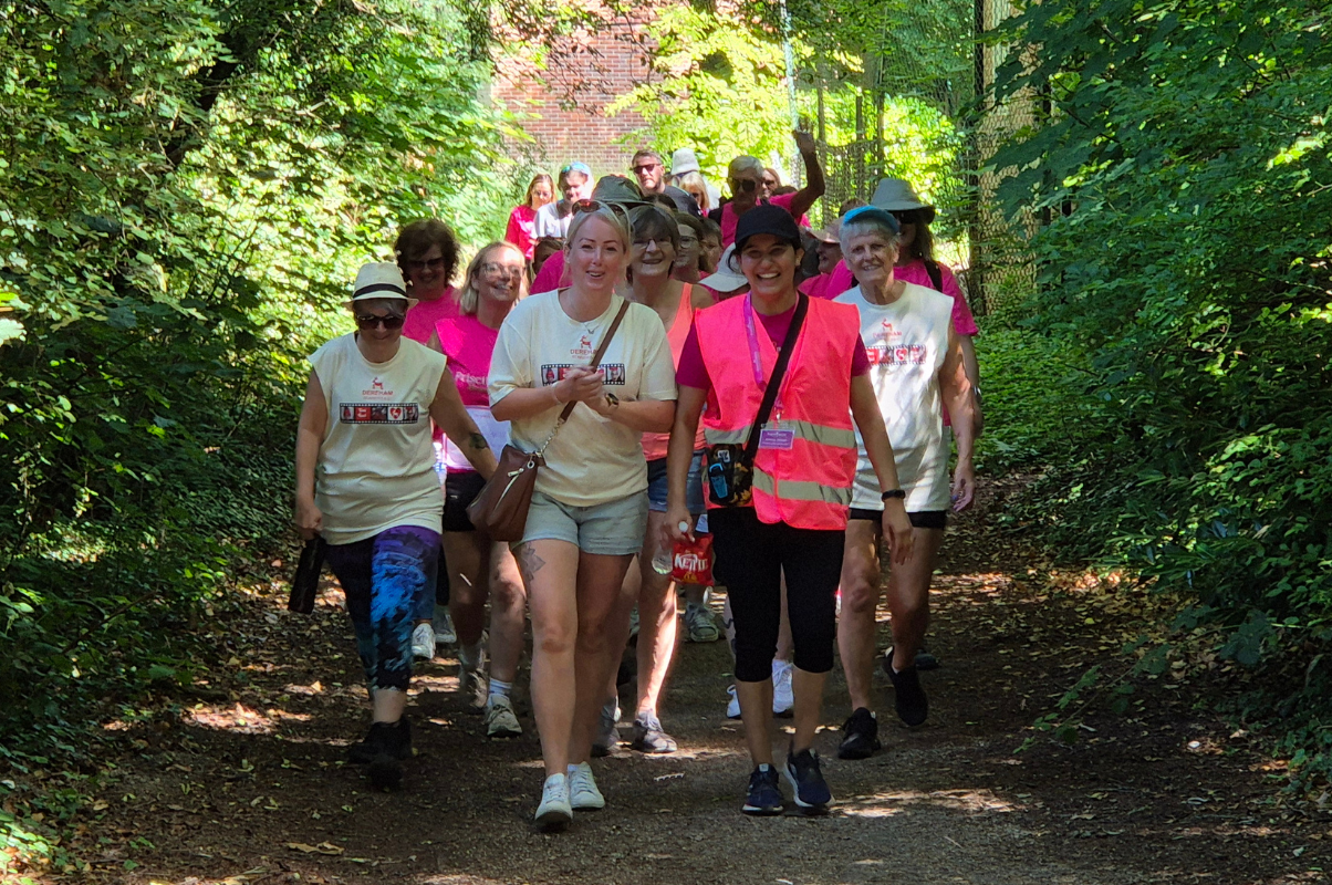 A Sunny Day of Reflection at our Memorial Walk